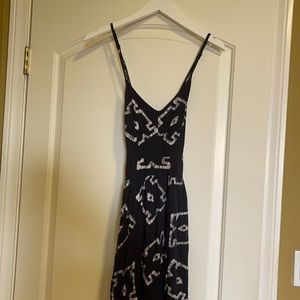 The Odells Miro maxi dress navy size M